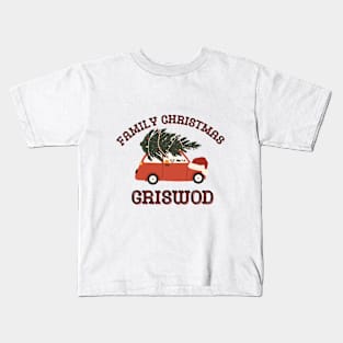 Family Christmas griswod Kids T-Shirt